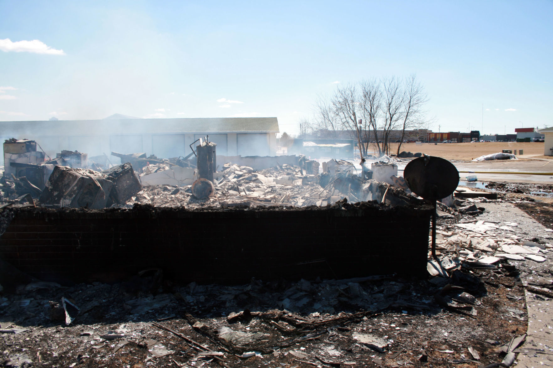 Investigation photos from 109 Knaup Drive explosion